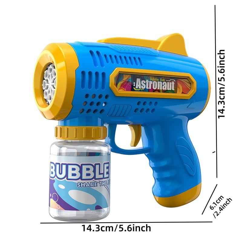 Handheld Automatic Bubble Machine, Quick Bubbles No Leaks, Outdoor Toy Birthday Gift, Requires 4x 1.5v Aa Batteries