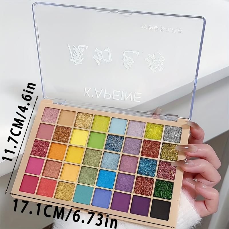K'apine 40 Color Shimmer Matte Eyeshadow Palette, Professional Eye Makeup, High Pigment Long-Lasting, Perfect for Parties Daily Cosplay