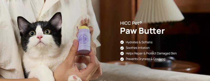 Paw Balm Butter For Dogs&Cats , HICC PET pet's paw pads natural ingredients dog paw balm puppy essentials cat accessories Easy Cleaning, Non-Sticky Moisturizing and non-irritating, pet skin becomes smoother#petlife Box Paw Balm Butter For Dogs&Cats , HICC PET pet's paw pads natural ingredients dog paw balm puppy essentials cat accessories Easy Cleaning, Non-Sticky Moisturizing and non-irritating, pet skin becomes smoother#petlife Box