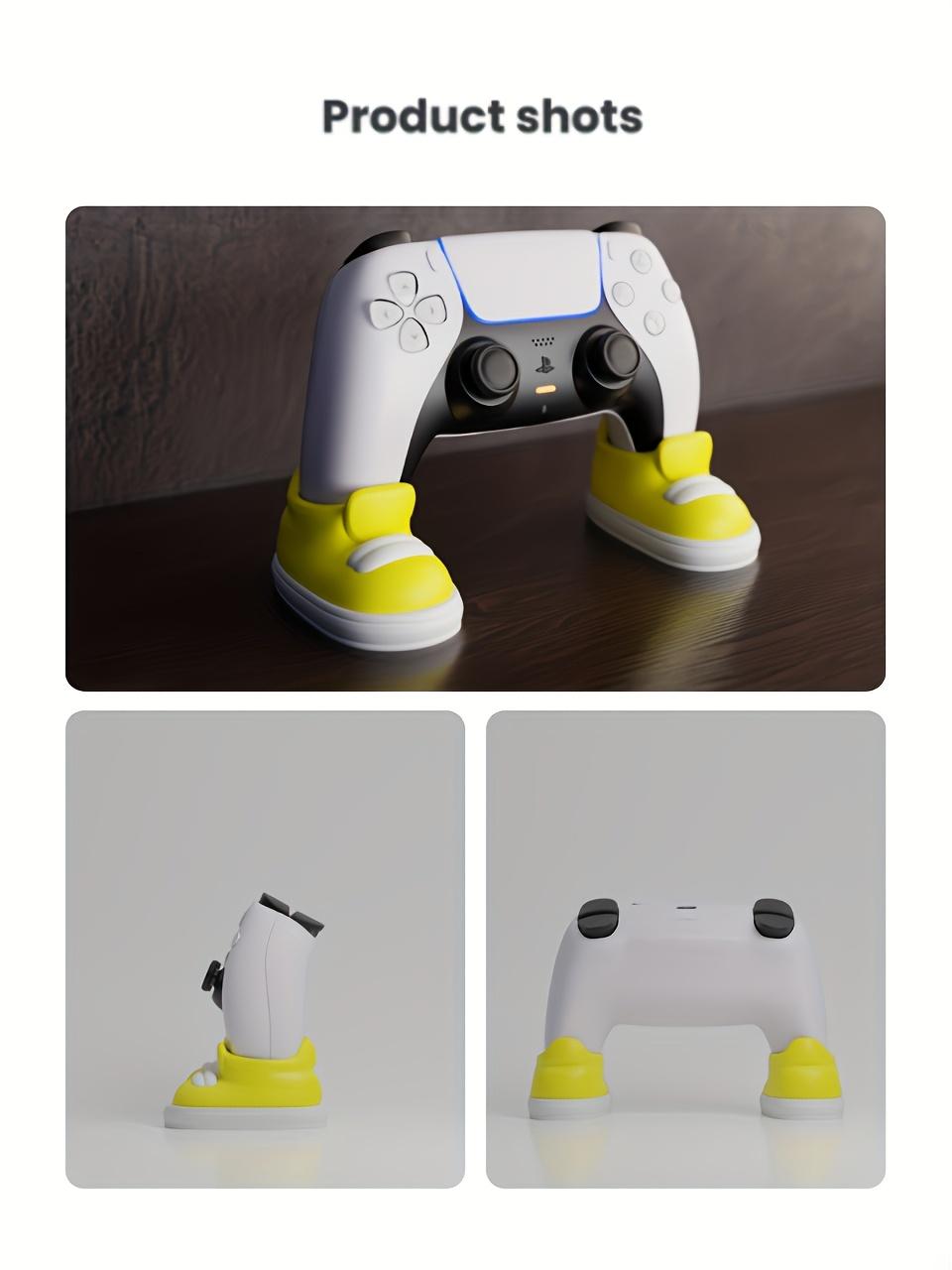 Ps5 Controller Stand Shoe Theme, Durable Gaming Accessory, Bright & Design, Modern Game Setup, Fashionable Desktop Display Rack, Game Console Accessories