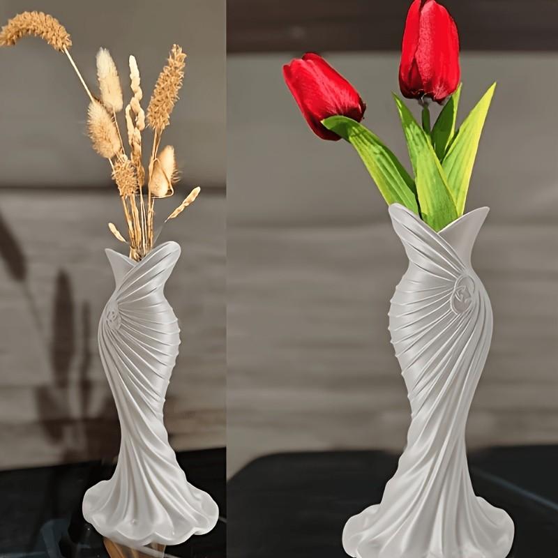 Elegant Dress Vase Decoration, High Fashion Home Decor, Standard Test Tube Holder, Artistic Vase, Bedroom Decor, Holiday Gift