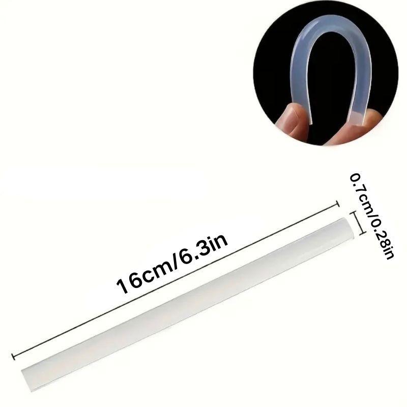 High Strength Safety Hot Melt Glue Sticks 0.28x6.3in, Strong Adhesive Strong Adhesion for Paper Wood Plastic Glass Ceramic, Perfect for DIY Crafts