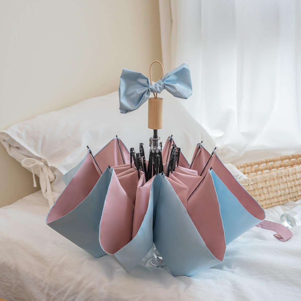 Manual High-Density Colorful Macaron Umbrella, Waterproof Sunscreen, Multiple Colors Available, Suitable for Daily Commute and Photography, Unisex