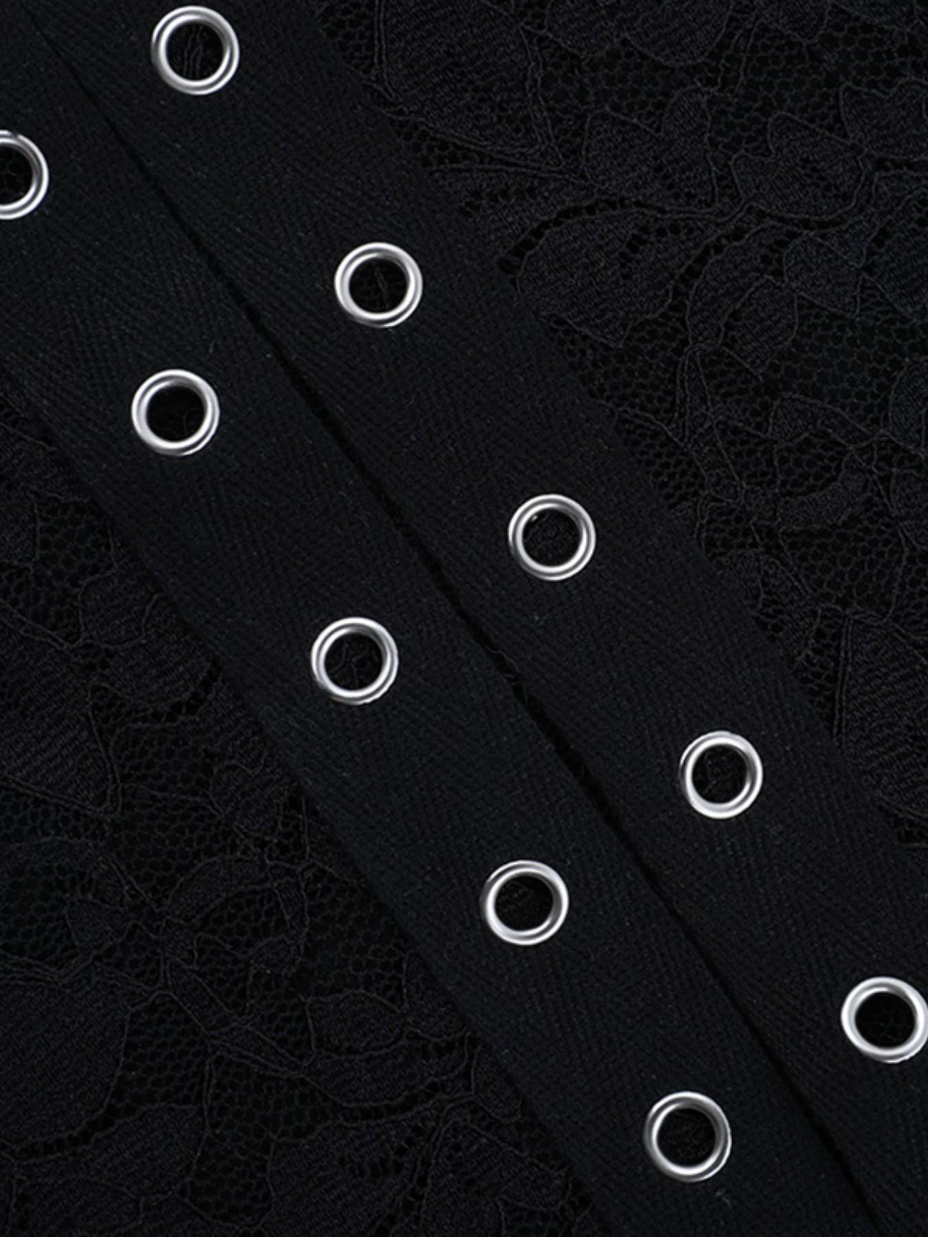 Lace Patchwork Dress, Sexy Slim-Fitting Design, Plain Pattern, Perfect for Stylish, Ca Prop 65 Compliant, No Hazzard