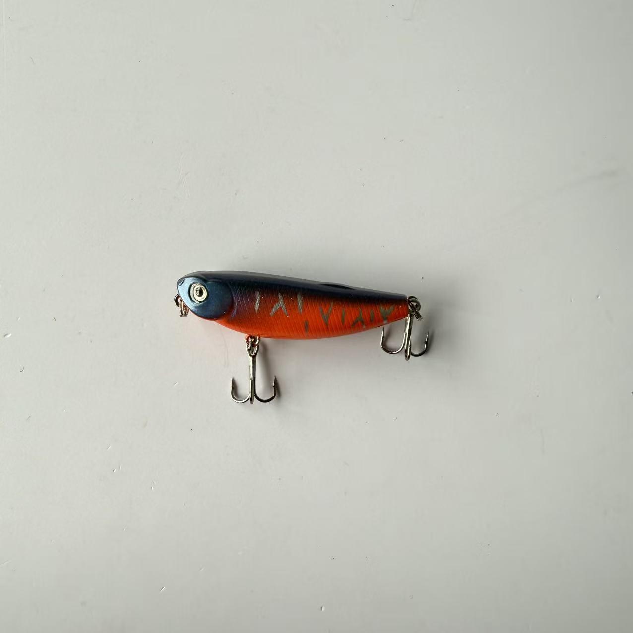 Large brand replica, popular, 1pcs, Luya bait floating water pencil words dog horse mouth trout Luo Fei white bait special kill, suitable for freshwater and seawater fishing accessories fishing gear supplies