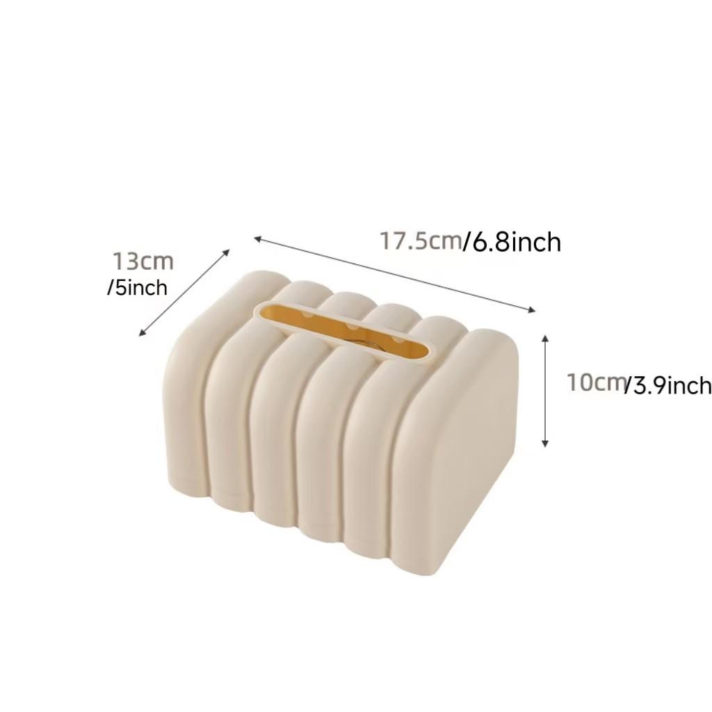 Durable Paper Towel Holder, Ideal for Vanity, Bathroom, Bedroom, Living Room, Large Capacity Storage Box, Organizer Tray