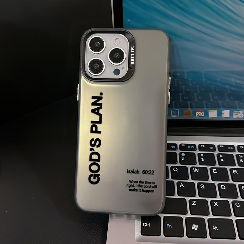The God S Plan Phone Case, IMD Material Black, Suitable for iPhone 17 Pro Max 17Air, 16,11, 12, 13 Pro Max, 14 Pro Max, and 15, Design Black Friday LB Protectors men's cool gadgets iphone 17 pro max cases girls lumee case gift for her