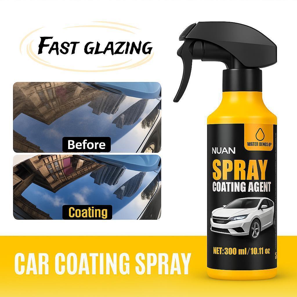 Spray coating agent;NUAN nano car coating sprayNUAN Car Paint Coating – 300ml, long-lasting protection, water-repellent, anti-stain, easy daily car care solution.-MY0522 Spray coating agent;NUAN nano car coating sprayNUAN Car Paint Coating – 300ml, long-lasting protection, water-repellent, anti-stain, easy daily car care solution.-MY0522