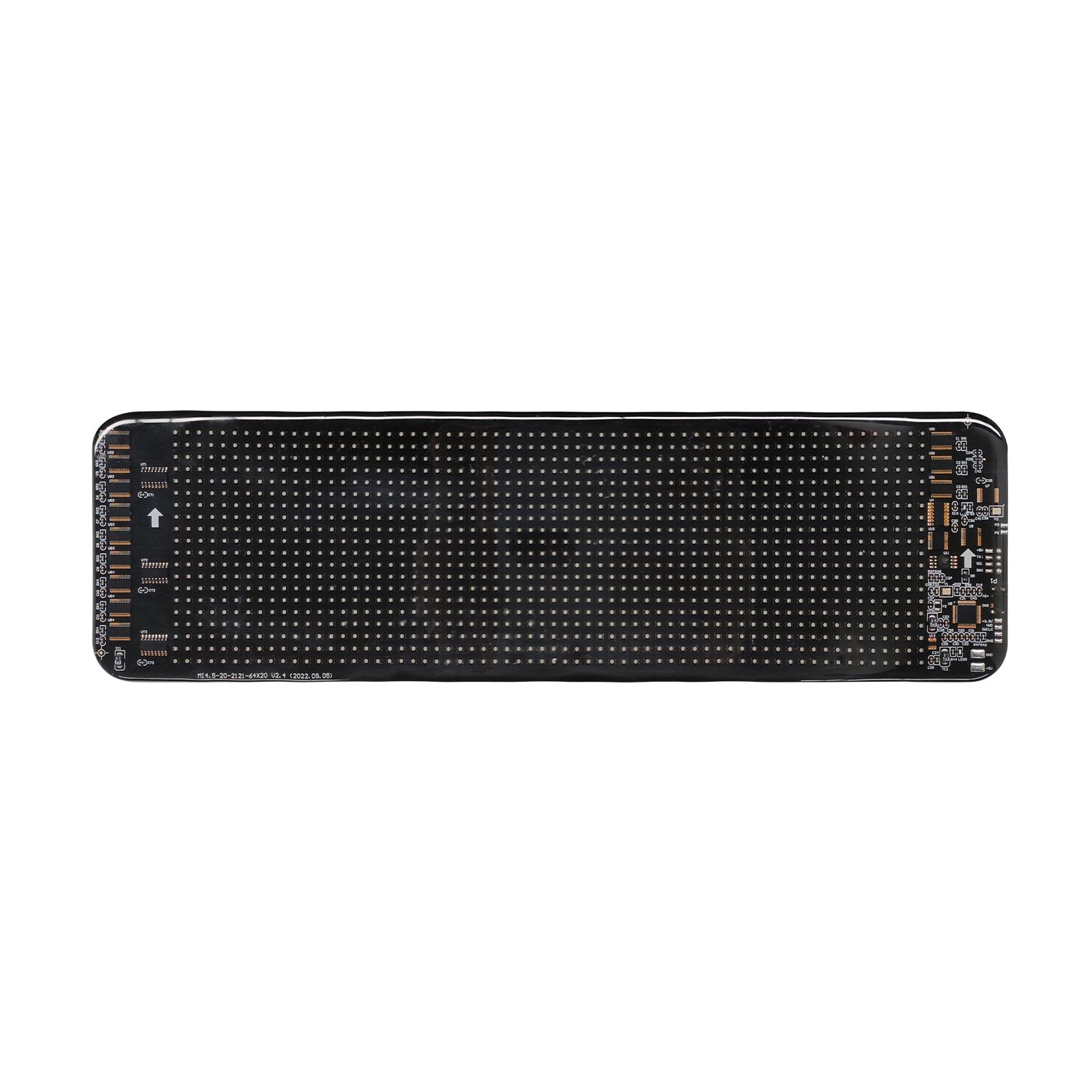 LED Pixel Soft Light Display Screen, Programmable LED Screen Night Light, Suitable for Cool Decoration in Cars, Application Control, DIY Text Pattern Animation, Wall Mounted or Desktop Use, Home Decoration, Artistic Creation, Game Room