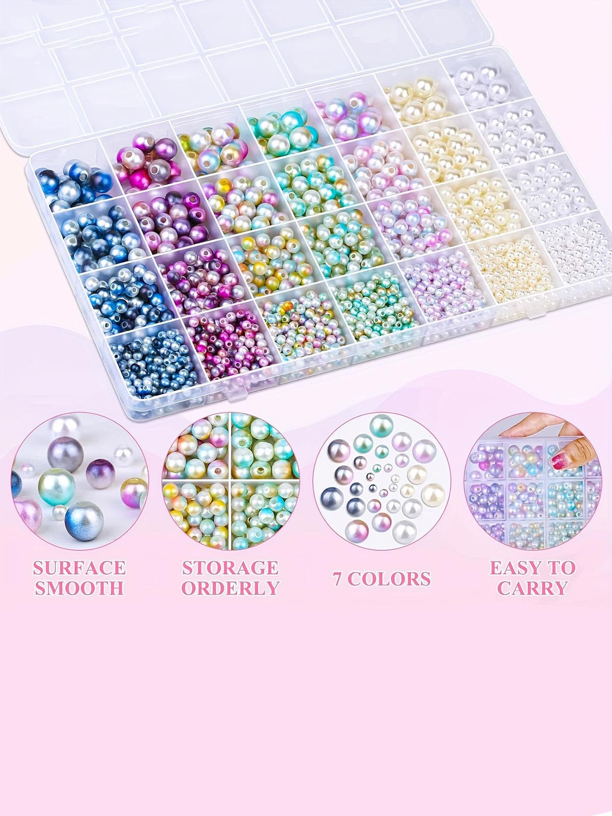 Handmade Jewelry Making Kit, Ideal for Bracelets, Necklaces, Keychains, Craft Accessories, Fashion Gift Set, All Seasons Casual Style