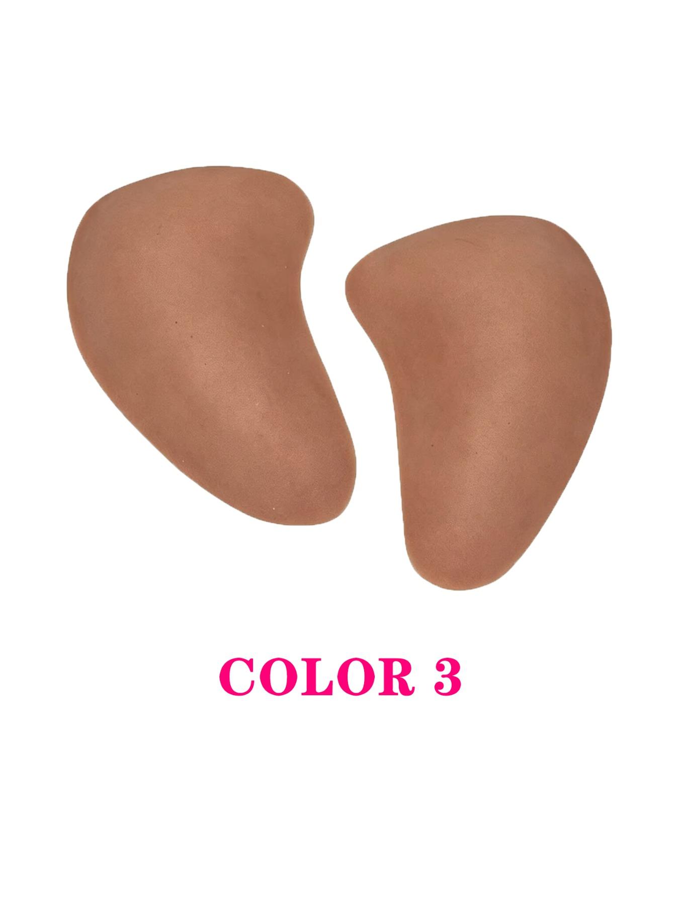 Pair of Silicone Hip Pads Thickened Design for S Shape Body Enhance Curves and Confidence