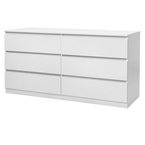 Karlhome Dresser for Bedroom,55'' Modern Large 6 Drawer Dresser with Deep Drawer,Wide Storage Chest of Drawers,Wood Bedroom Storage Organizer Furniture for Closet Karlhome Dresser for Bedroom,55'' Modern Large 6 Drawer Dresser with Deep Drawer,Wide Storage Chest of Drawers,Wood Bedroom Storage Organizer Furniture for Closet