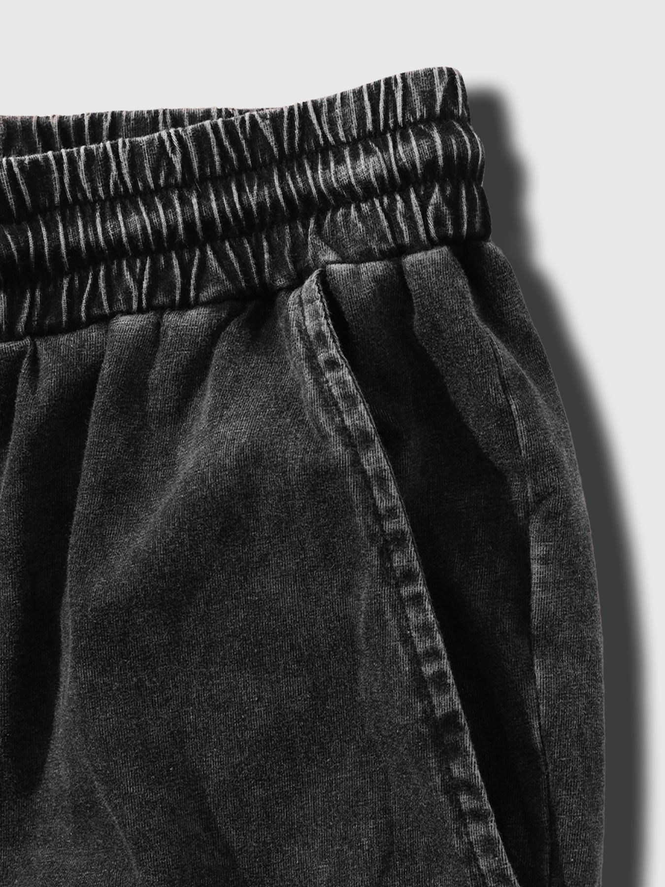 【Cotton】Men's Cartoon Print Tank Top & Letter Print Shorts Pyjama Two-Piece Set, Regular Fit Casual Comfy Round Neck Sleeveless Top & Shorts PJ Set, Men's Sleepwear for Summer Pajamas