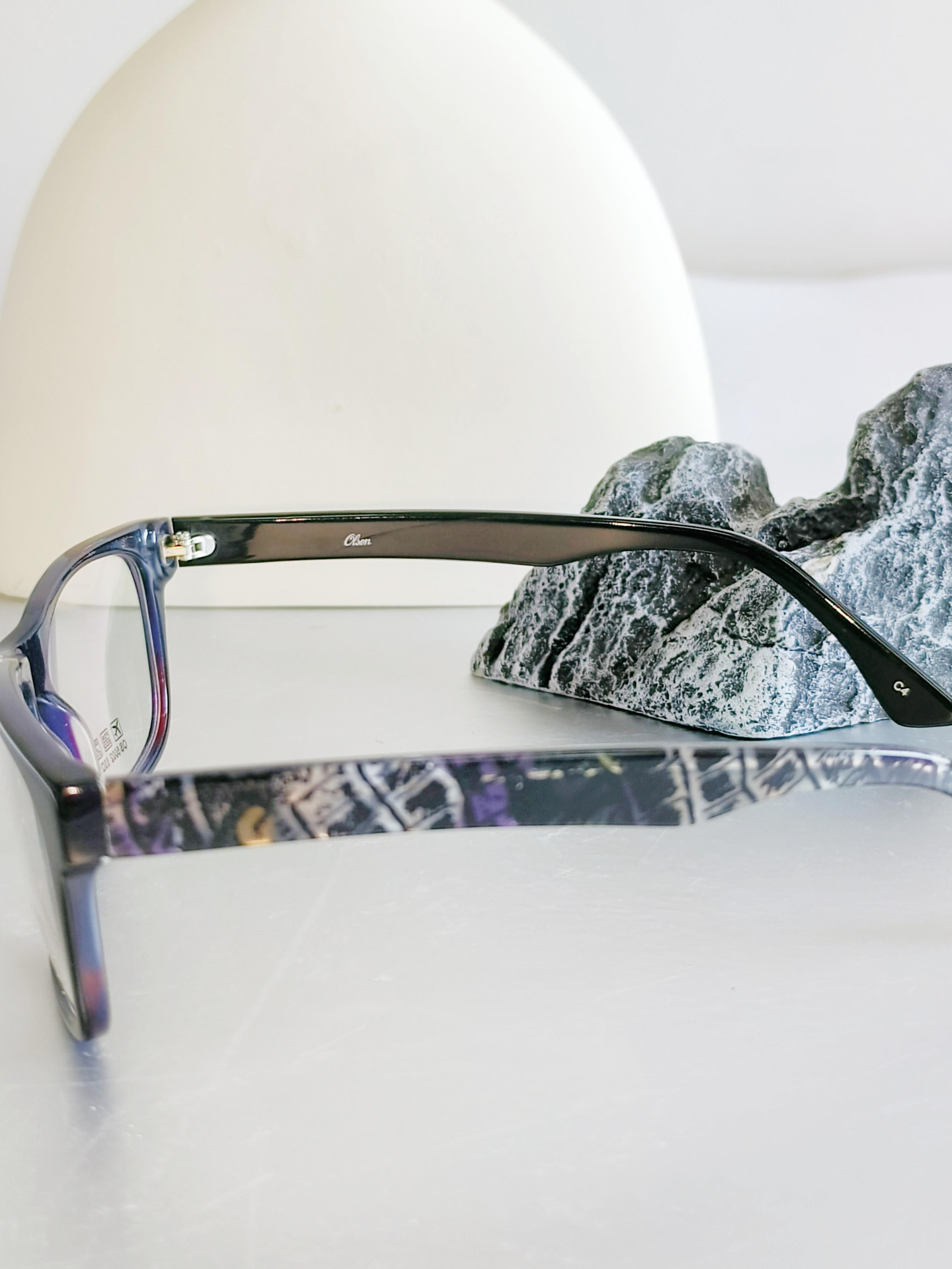 Single-Piece Cat Eye Glasses Frame, Korean Style Lightweight Design, Wide Nose Bridge Comfortable Fit, Blue Light Protection for Office Women