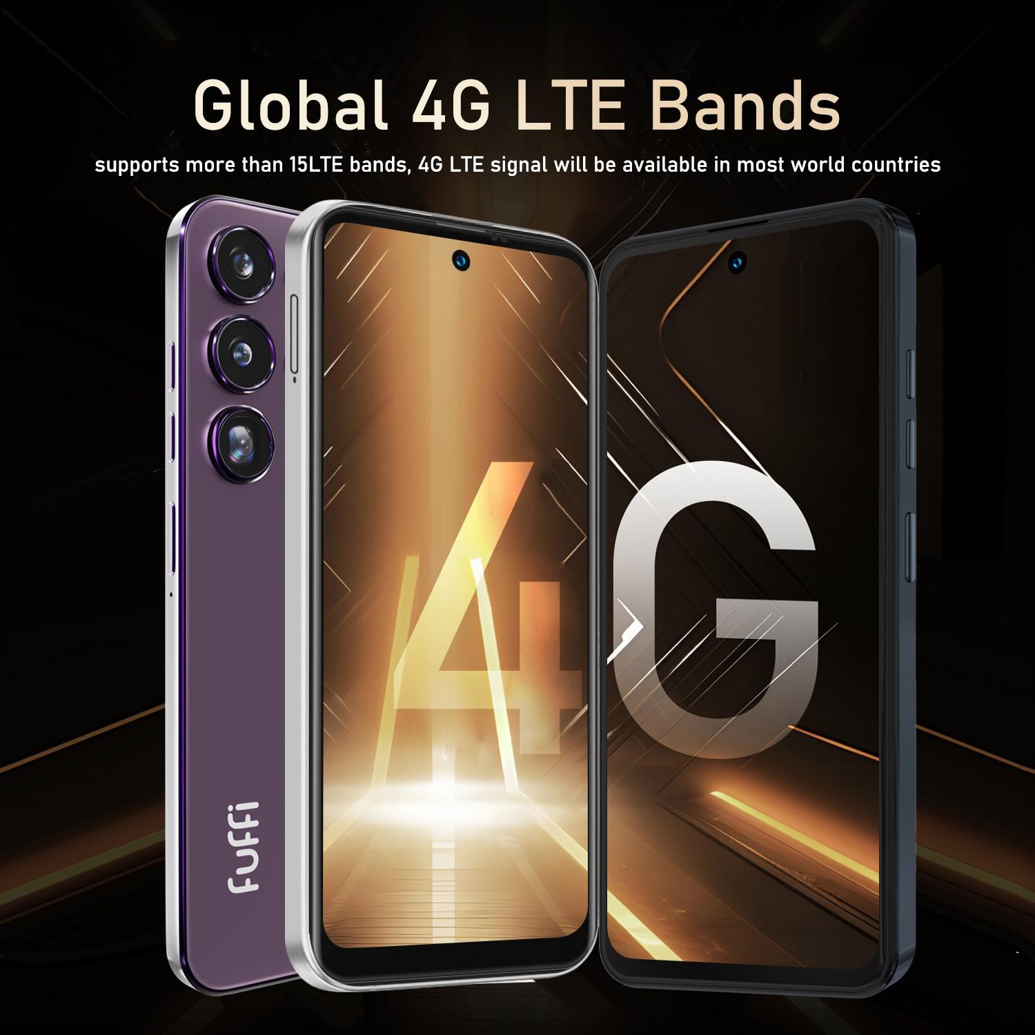 Fuffi Fashion Smartphone, Global 4g Network, 6.56-Inch HD Screen, 3gb RAM 32GB ROM, Quad-Core Processor, Dual Sim, 3100mah Battery, Android 10, Cellphone