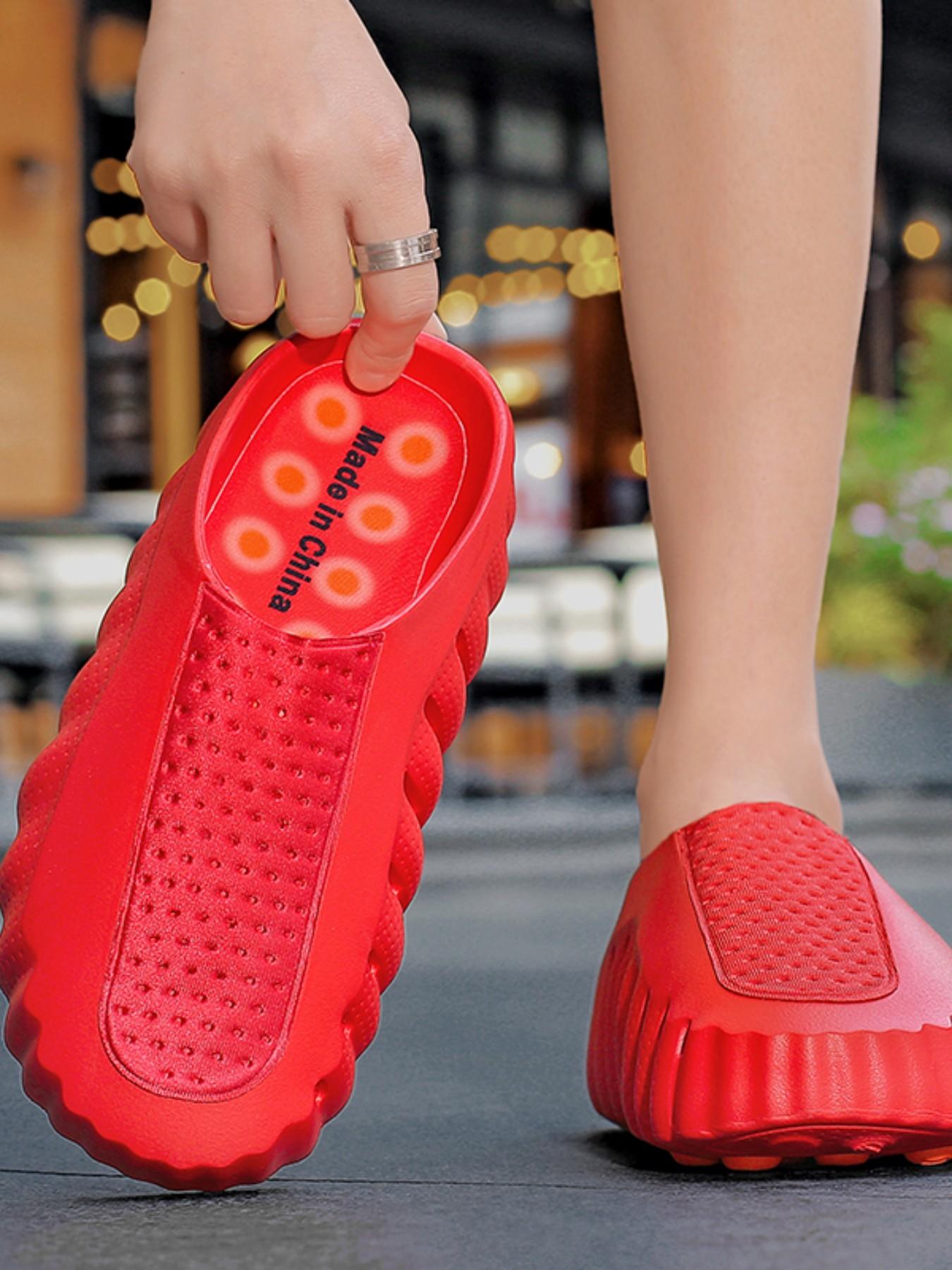 2026 Bestselling Massage Slippers, Pre-Competition Comfort Fit, Soft Toe Recovery Slippers, Waterproof Smoke, Wearable Outdoor