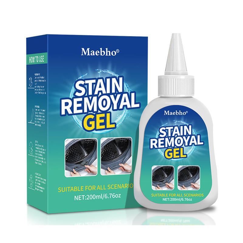 Mold & Mildew Stain Remover Gel-200ml,Thick Non-Drip Formula,Effective for Washing Machines,Refrigerators,Tile Grout & More.