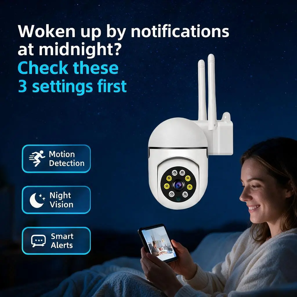 Lume&Co V720 WiFi Security Surveillance Camera, 360° Rotatable Indoor Home Monitor, Two‑Way Audio, Night Vision, Remote Phone Viewing, TF Card Storage, Easy Installation for Home Use