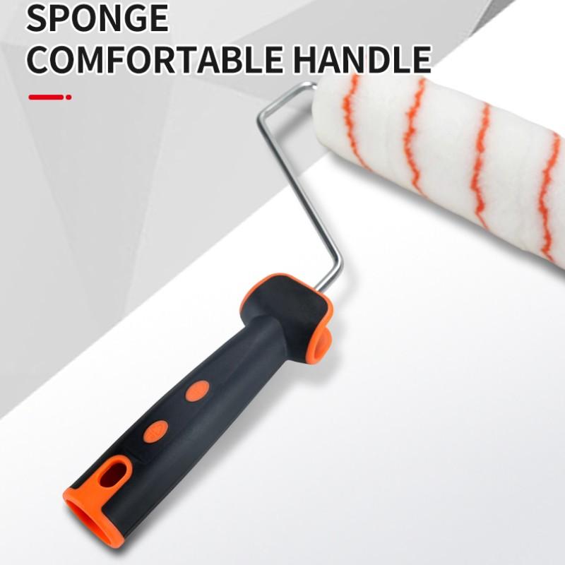 Roller Brush Set of 4 Pieces, Essential Painting Tools, Durable & Efficient Application, Perfect for Home Improvement Projects