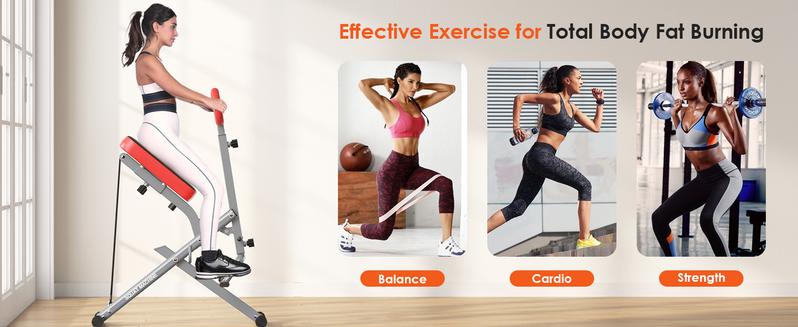 Dland Squat Machine Glutes Workout Adjustable Resistance Foldable Exercise Equipment Leg Exercise Machine with 350lbs Weight Capacity for Women, Rowing Machine, TikTokShopBlackFriday Hiit Killer Lcd Display