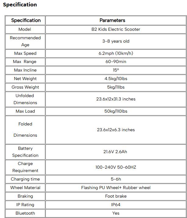 【New Year Sale】Electric Scooter, Light Up 3-Wheels Electric Scooter for Kids Age 3-8, 3-Height Adjustable, 1 Hour Playtime, Bluetooth Control, 110LBS Max Load Foldable Electric Scooter with Foot Brake