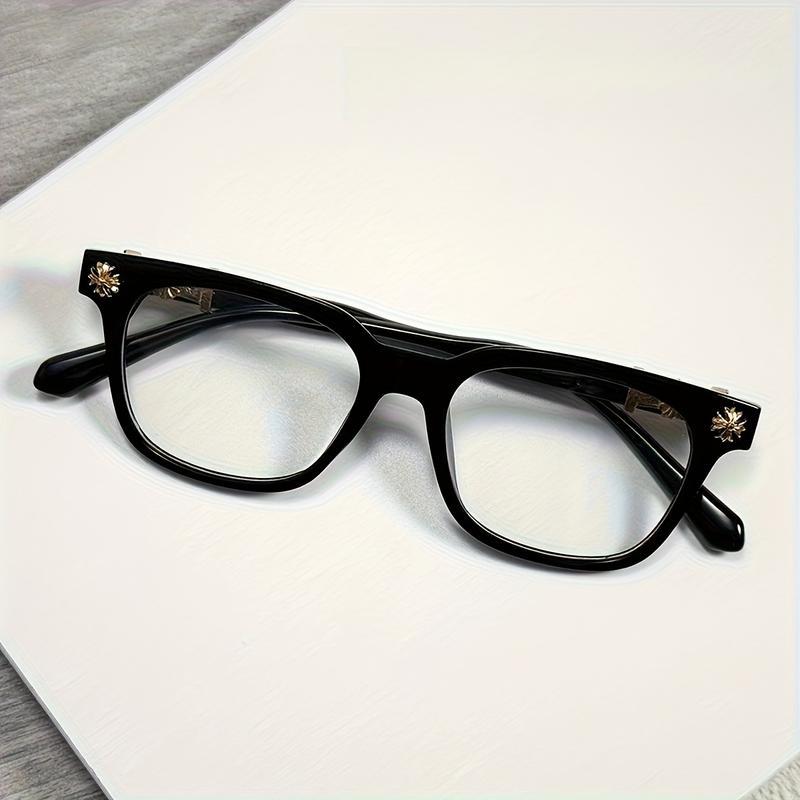 Vintage Trend Glasses Frames for Men Women Compact Fashion Eyewear 2025 Top Trending Fashion Eyeglasses with Decorative Accents