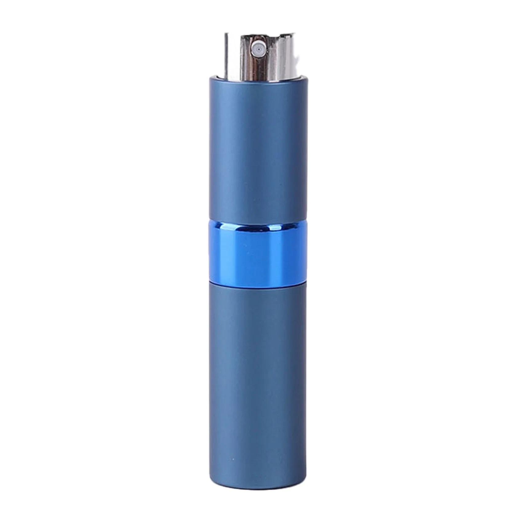 5ML Mini Aluminum Perfume Bottle, Refillable Spray Bottle, Rotating Extendable Nozzle, Empty Cosmetic Dispenser, Ideal for Fragrances