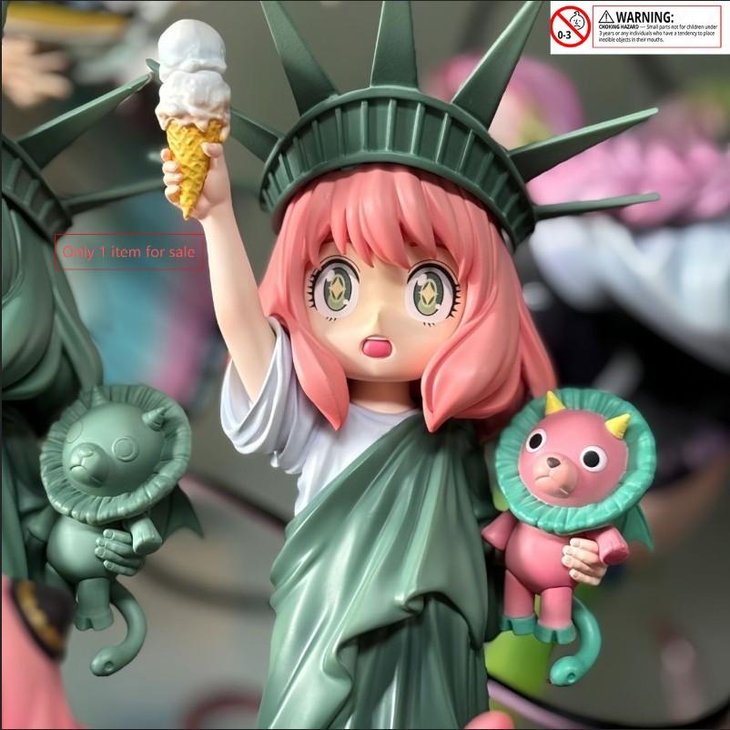 Liberty Statue Ania Gk Handmade Model Figure, Collectible Decorative Item, Unique Gift Idea, Perfect for Display & Collection