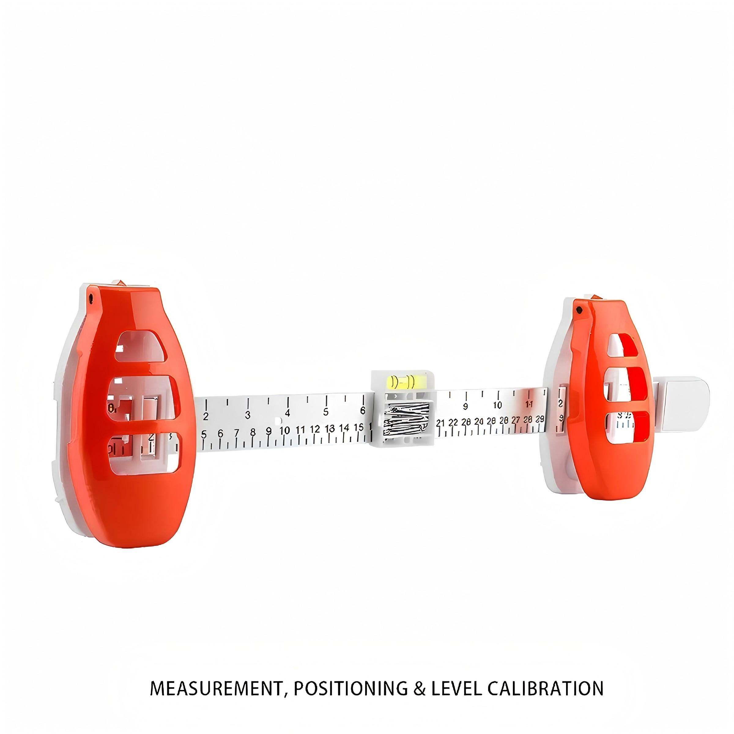 Multi-Functional Wall Mounting Tool Kit with Level and Ruler, Precision Frame Alignment for Galleries, Mirrors, Artworks, DIY Home Decor Installation