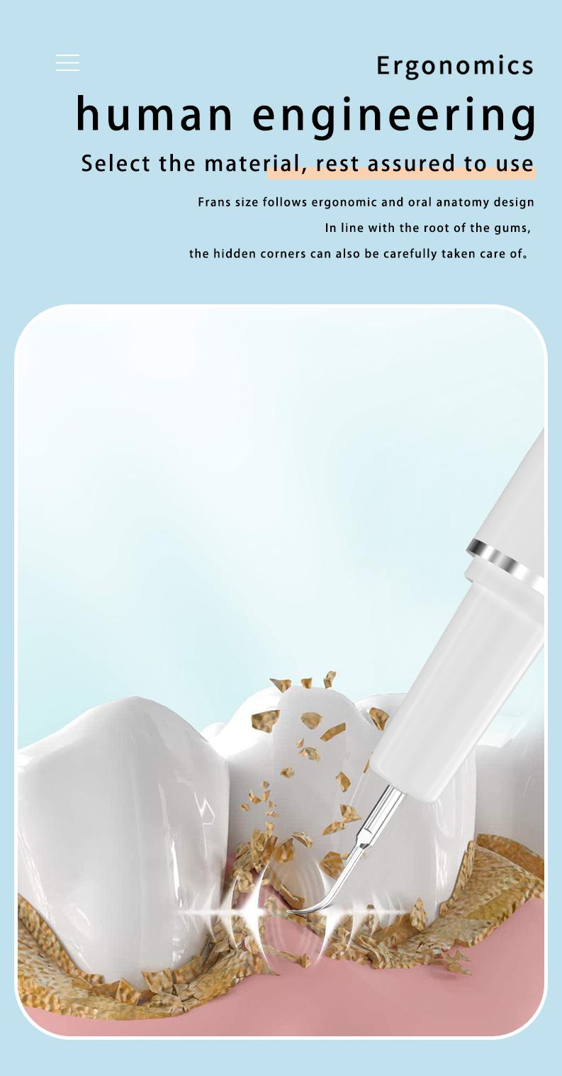 Electric Toothbrush & Professional Teeth Cleaning Kit – 6 Modes to Remove Stains, Plaque & Tartar, Includes Mirror & Spare Brush Heads, Ideal for Beginners & Sensitive Teeth Water Proof Daily