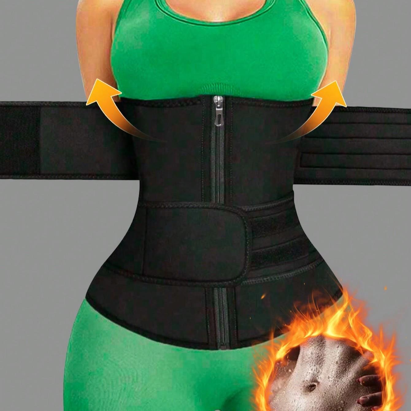 Women's Sports Waist Trainer Belt, Waist Trimmer Cincher, Sauna Belly Wrap, Fitness Training Abdominal Trainer, Shapewear