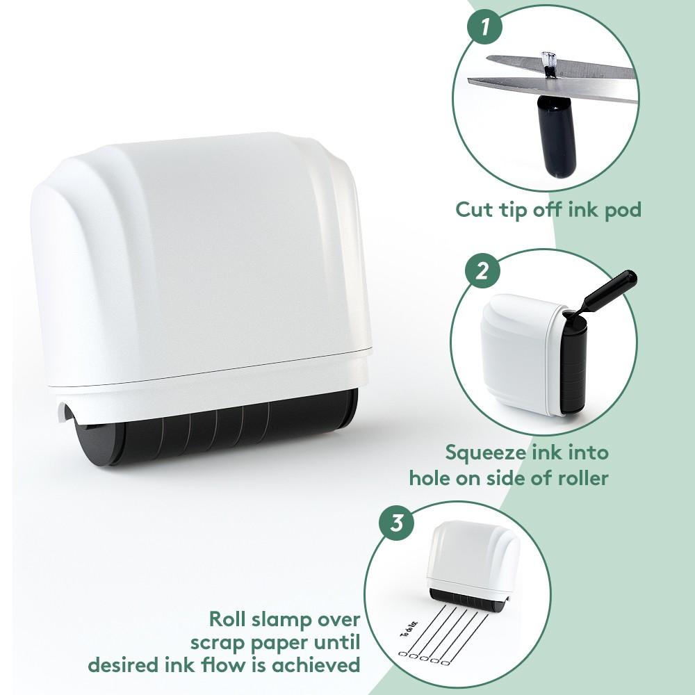 Large Planner Roller Stamp Checklist, Daily Diary Record, Important Matters Log, Office Meeting Recording, Task Assignment Tracker
