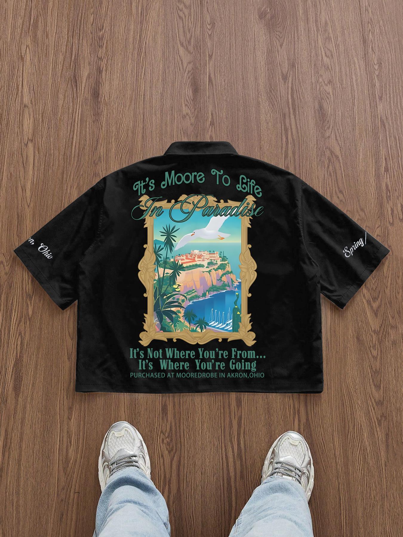 Men's Regular Fit Plaid Checkered Print Short Sleeve Shirt, Casual Street Comfy Top for Summer, Fashion Men's Clothes for Daily Wear