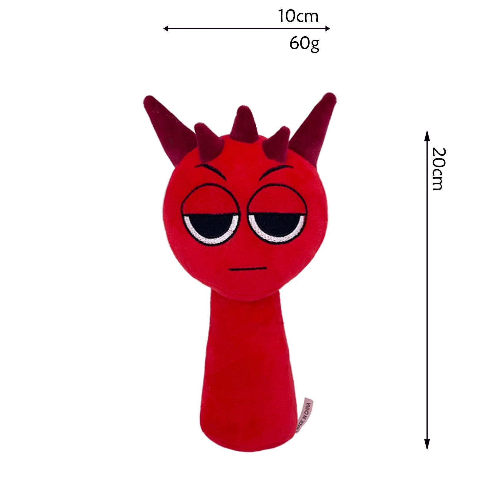 54 Styles Sprunki Plush Toys Soft Snuggly Stuffed Animal Cushion Children's Birthday Gifts Soft Toys