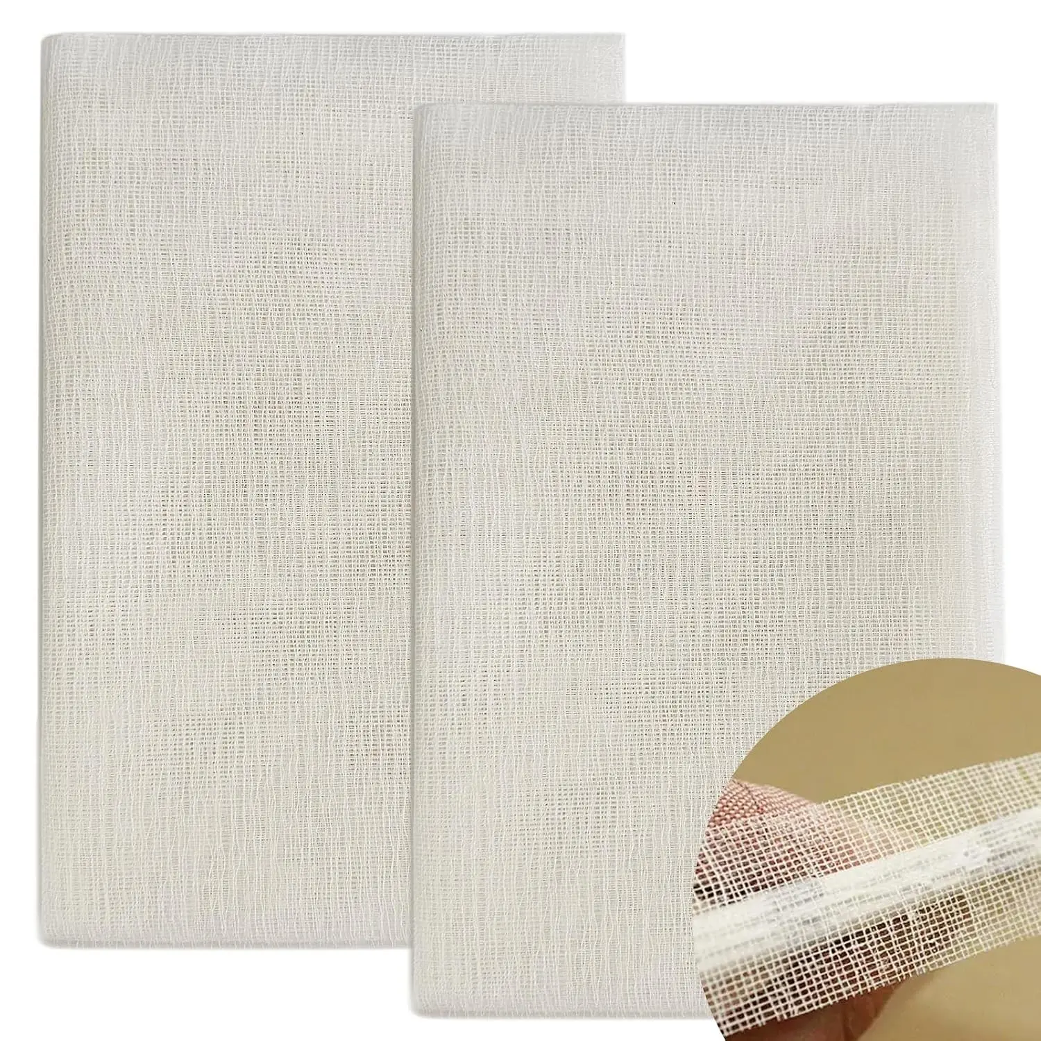 2Pcs 39x45 Inches Book Binding Cloth - Durable Bookbinding Fabric for Book Making, Repairing Old Books, and Book Cover Material