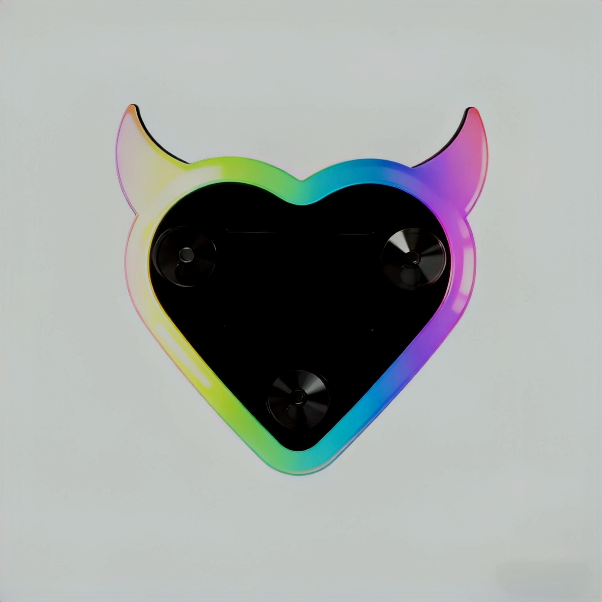 Solar RGB Car LED Window Lights, Led For Car, Romantic Heart-Shaped Neon Decorative Ambient Lighting with USB Power, Interior Led Vehicle Car Light Embellishments, Car Accessories #GLOBAL PICKS