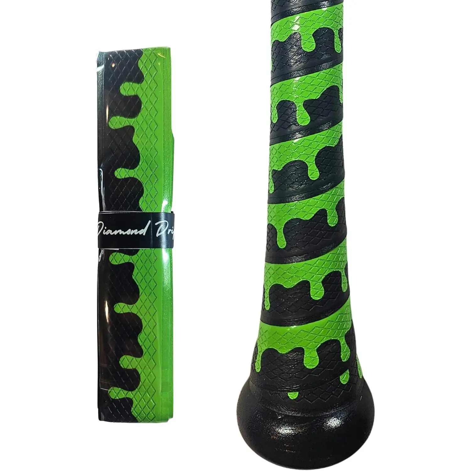 Unisex 1.1mm Pre-Cut Anti-Skid Baseball Bat Grip Tape - Adhesive, Shock-Absorbing, Durable, Weatherproof Handle Wrap - Ice Cream Designs for Baseball & Softball Players - Quick Installation, Secure Fit Accessory for Enhanced Performance & Control