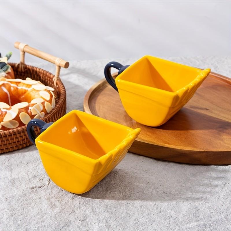 170ML Ceramic Excavator Coffee Cup, Unique Excavator Head Design, Suitable for Milk, Coffee, Tea, Oatmeal, Perfect Gift for Boyfriend