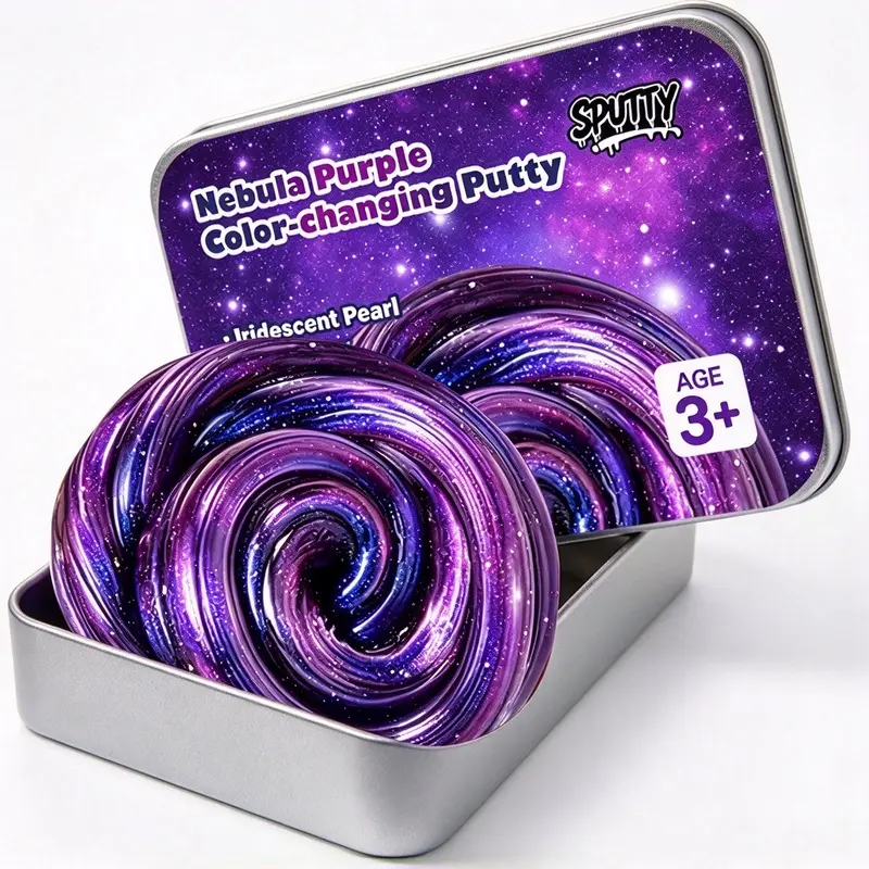 Color changing putty, children's slime, therapeutic putty, adult toys, children's soft sensory toys, adult anxiety relief gifts, desktop toys