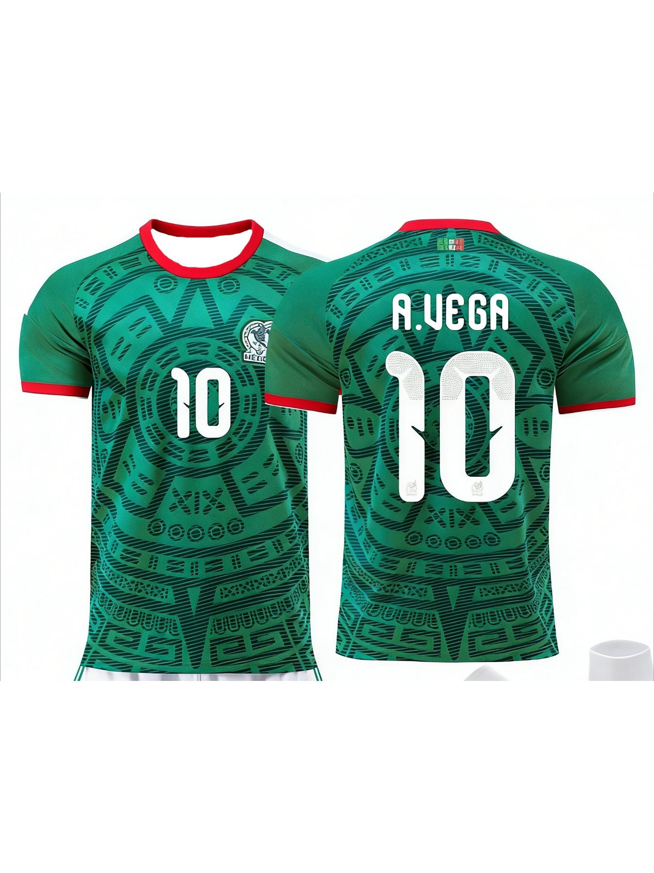 Mexico 2026 Football Suit Gold Cup World Cup Men's and Women's Football Sports Fitness Breathable Lightweight T-shirt