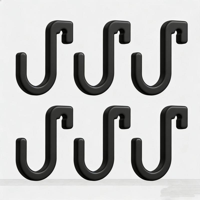 6pcs/2pcs Car Umbrella Hooks, Universal Trunk Hooks for Rain Umbrellas, Towels, Fishing Rods, Camping Gear Storage, No Drilling Required, Stable Installation, Suitable for Most Car Models