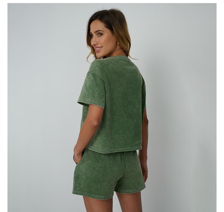 AUTOMET Y2K Fade Craft Casual Acid Wash 2-Piece Outfit | Women's Tank Top & Shorts Set | Spring Comfort Fit | No Bleach/Detergent Needed SpringStatements AUTOMET Y2K Fade Craft Casual Acid Wash 2-Piece Outfit | Women's Tank Top & Shorts Set | Spring Comfort Fit | No Bleach/Detergent Needed SpringStatements