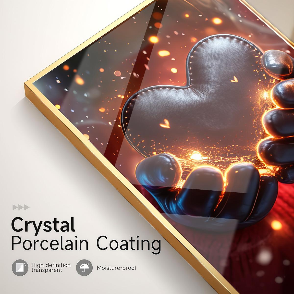 3 Counts Aluminum Alloy Framed Painting, Romantic Roses Hearts And Flowers Pictures, Home Decoration For Living Room, Bedroom, Office, Restaurant, Hallway Wall Decor, Odorless Print Artwork, Luxury Perfect Gift For Friends And Family