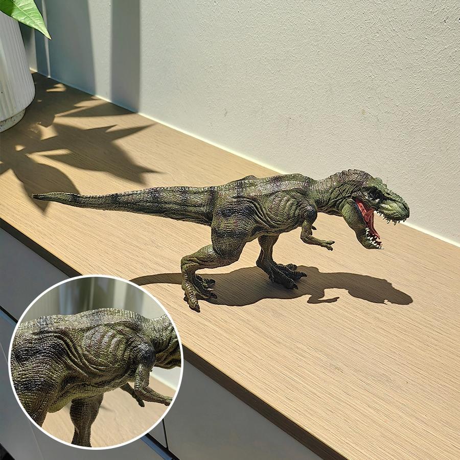 Large Dinosaur Set, Solid Roaring Tyrannosaurus Rex Figurine, Perfect Gift for Dinosaur Enthusiasts, Party Gift, Educational Model, Birthday & Christmas