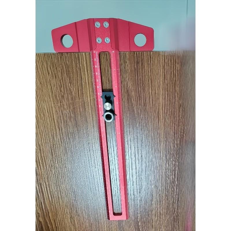 Woodworking Ruler for Architects, Precision Marking Tool for Woodworking, Layout and Measurement, Craftsmanship Tool, Woodworking Drafting Ruler