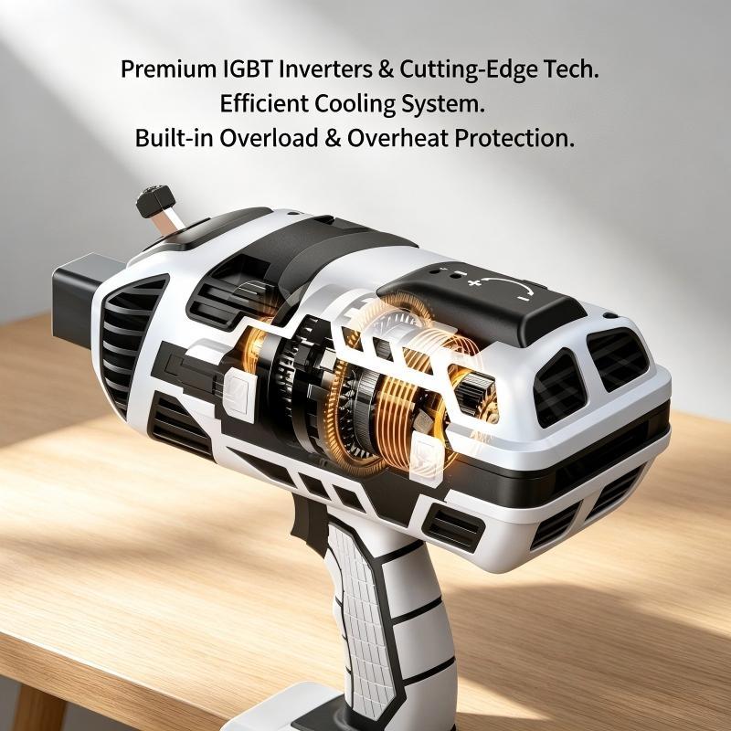 Handheld Electric Welder, Portable Welding Machine, Stable Arc, Easy Operation, Household Metal Welding Repair