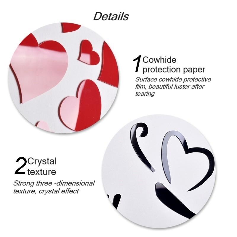 Moon & Stars Acrylic Mirror Wall Stickers, 3D Self-Adhesive DIY Celestial Mirror Wall Decals, Modern Nordic Style Shatterproof Wall Art Decor for Kids Room Bedroom Nursery, Make Room Look Bigger, Easy Install