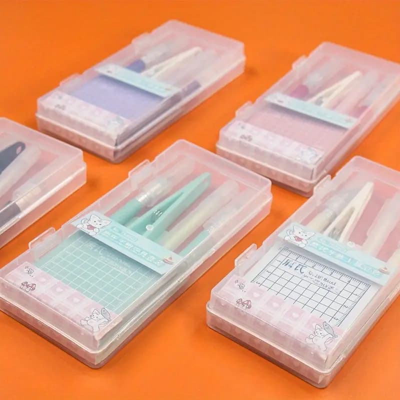DIY Hand Tool Set with Adhesive Patch Cutting Tools, Perfect Gift Box Included, Ideal for Crafting Projects, Easy-To-Use Design, Crafting Kit