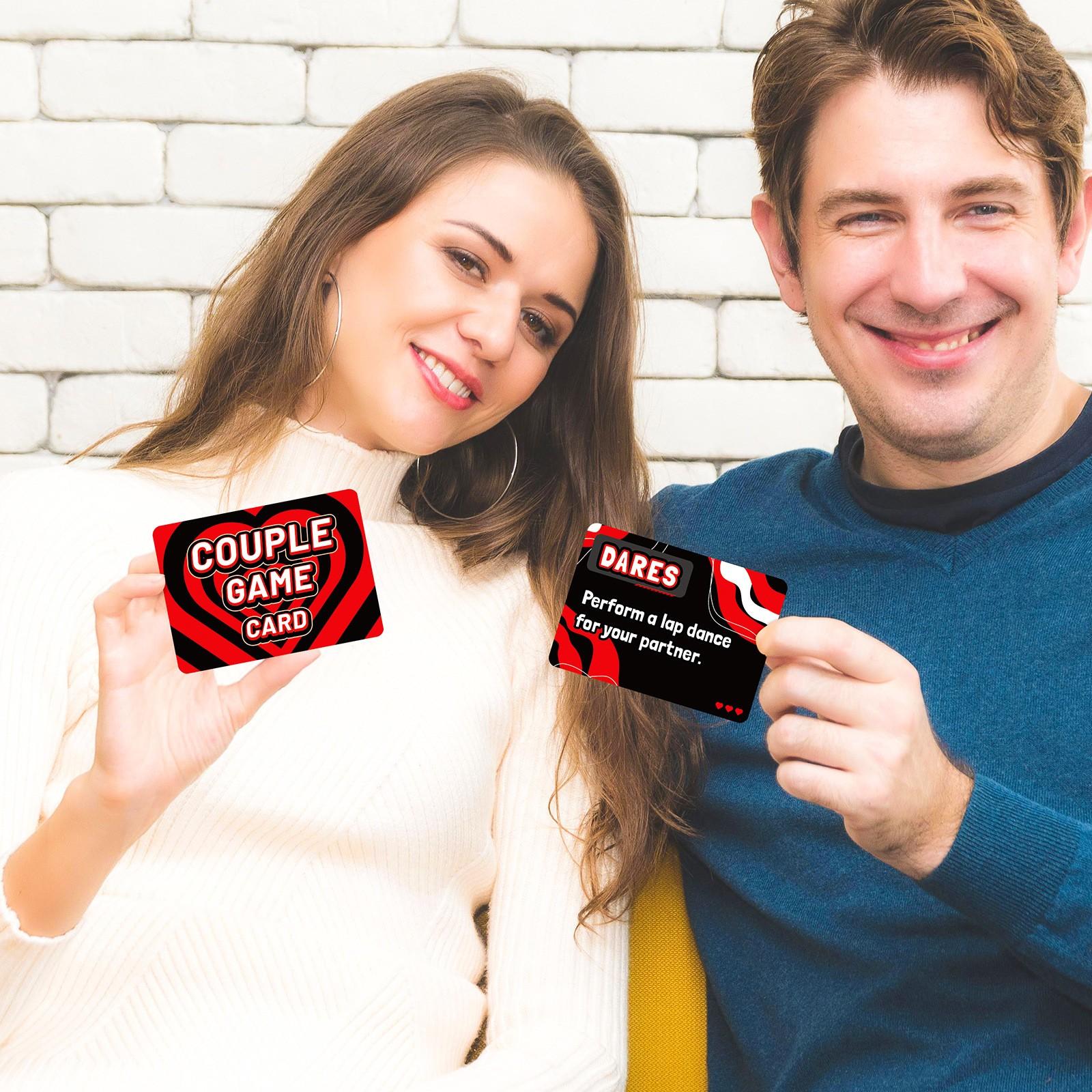 Couple Game Card  50 Pairs Interactive Game Cards, Fun Couple Games for Dates, Anniversaries, Home Leisure, Valentine's Day Gifts, Enhance Relationship