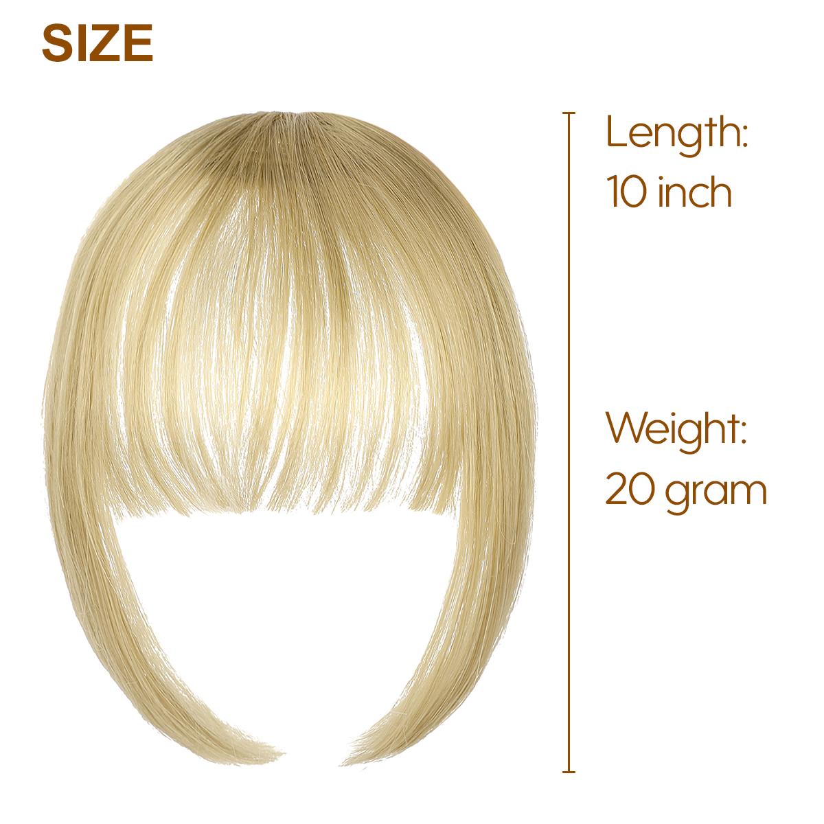 Cephemer Wispy Bangs Clip in Hair Extensions Lightweight Air Bangs Synthetic Fiber Hairpieces for Women Easy to Wear All Day Comfort for Daily Party